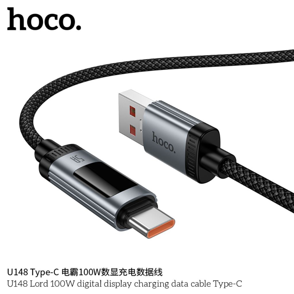 Dây sạc nhanh typec to typec 100w hoco U148.