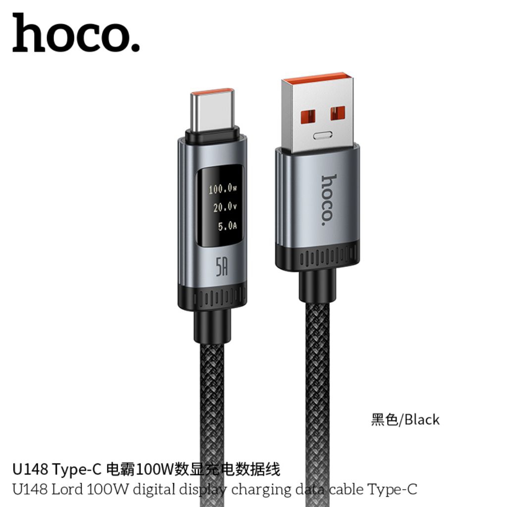 Dây sạc nhanh typec to typec 100w hoco U148.