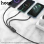 Cáp sạc Hoco U104 là mẫu dây sạc nhanh 3 trong 1 (Type-C, Lightning, Micro-USB) tiện lợi.