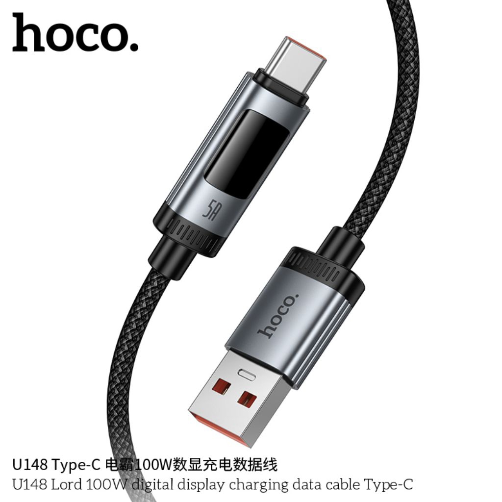 Dây sạc nhanh typec to typec 100w hoco U148.