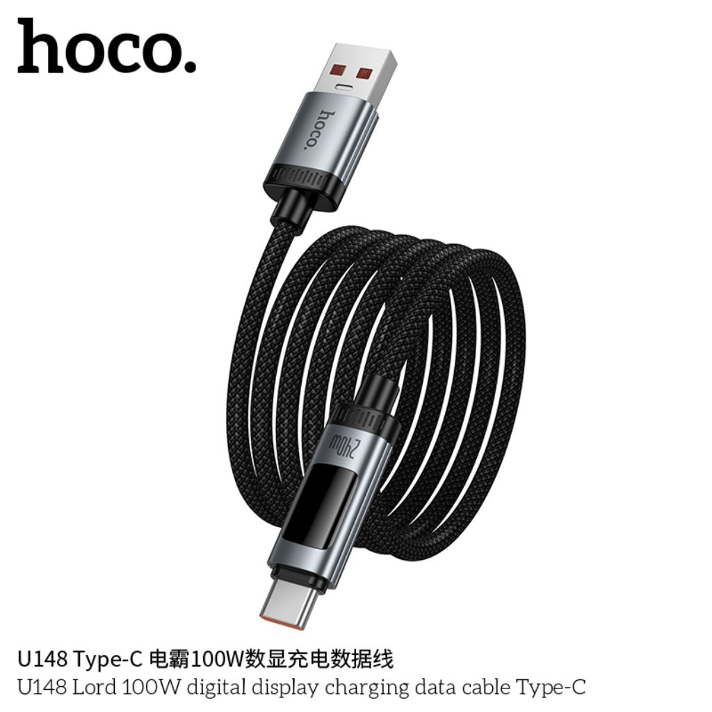 Dây sạc nhanh typec to typec 100w hoco U148.