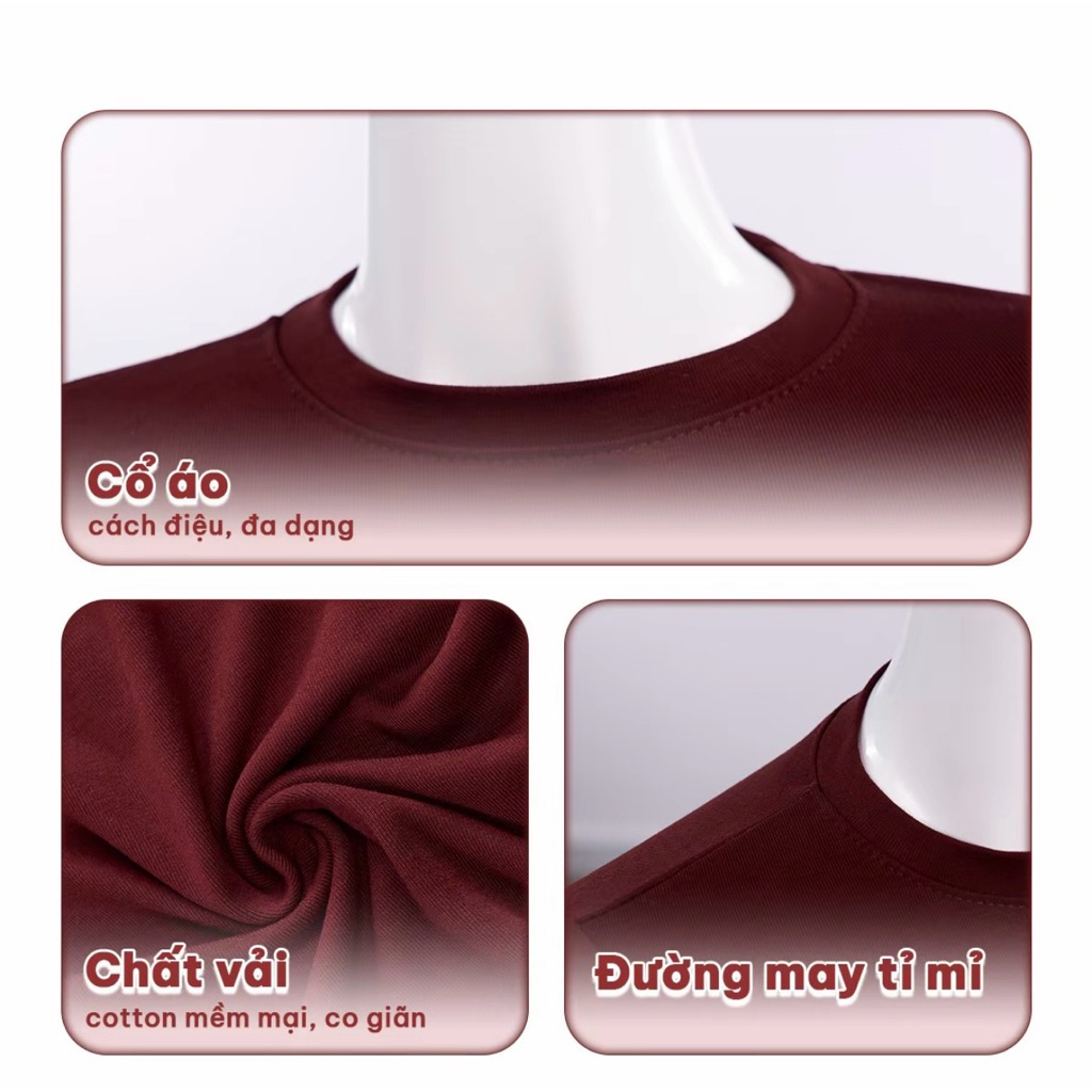 Áo thun nữ cổ tròn ôm body chất thun zip co giãn mềm mịn hàng loại 1 - Áo thun cộc tay HiiNcloset - 121 | BigBuy360 - bigbuy360.vn
