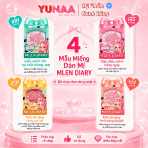 Miếng Dán Kích Mí MLEN DIARY - Tàng Hình, Phù Hợp Mọi Dáng Mắt, Không Lộ Cả Khi Không Makeup