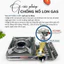 Bếp Gas Mini Du Lịch NaMilux NH-P3320AS/MLN-232SS│Ngắt Gas 2S - Giải Pháp Chống Nổ Lon Gas│Công Suất 2.6 Kw│Chính Hãng