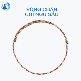 𝗠𝗲𝗶𝗤𝗶𝗻𝗴𝗔𝗿𝘁 [đã xin lộc] Vòng tay dây ngũ sắc Tibet dây mảnh 0.8 mm, phụ kiện may mắn