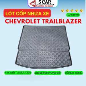 LÓT CỐP xe Chevrolet Trailblazer Nhựa dẻo siêu đẹp, siêu bền, chống thấm nước, không mùi, vừa khít xe