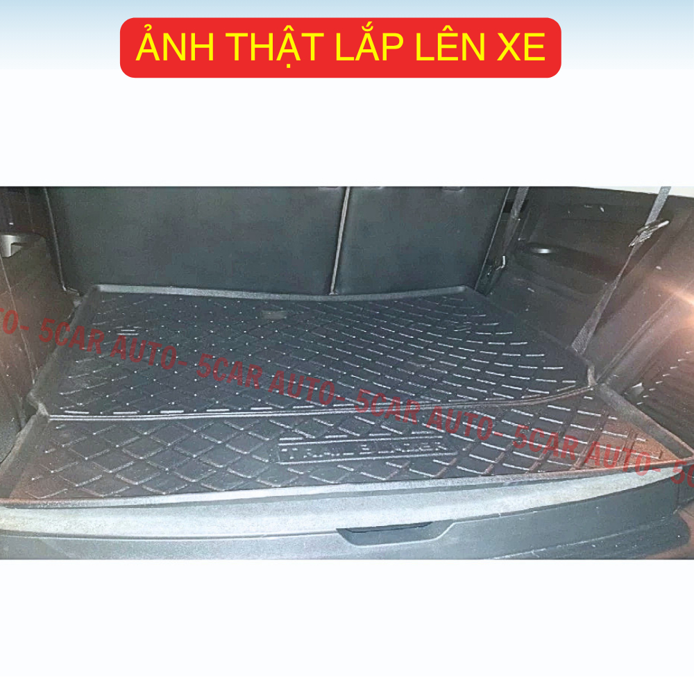 LÓT CỐP xe Chevrolet Trailblazer Nhựa dẻo siêu đẹp, siêu bền, chống thấm nước, không mùi, vừa khít xe