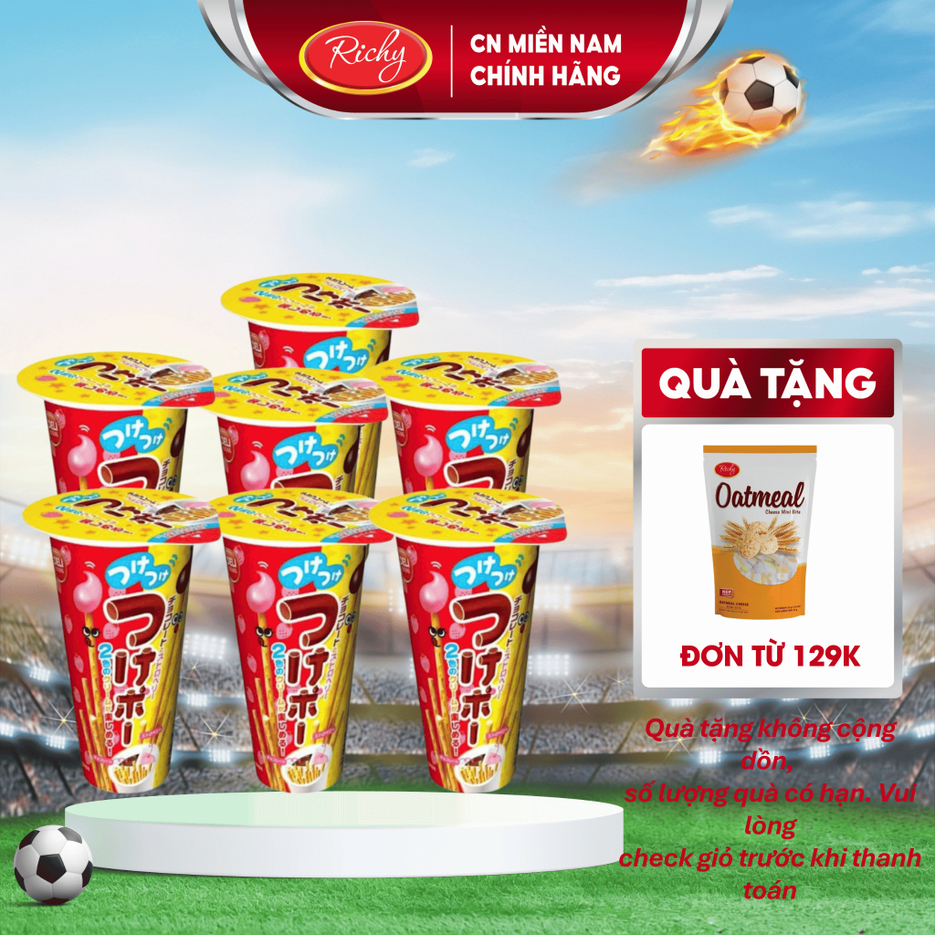 [TẶNG QUÀ ĐƠN TỪ 129K ]Bánh que kem chấm Wismo Richy vị socola dâu 35g