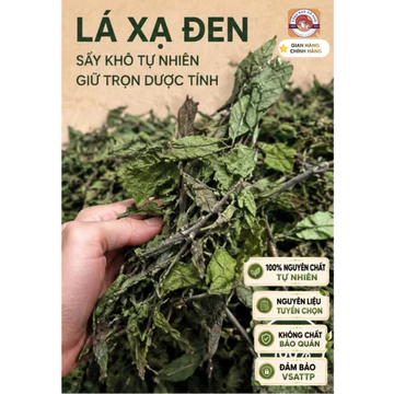 1KG Lá Xạ Đen Khô Hàng Loại 1 Lá Xanh