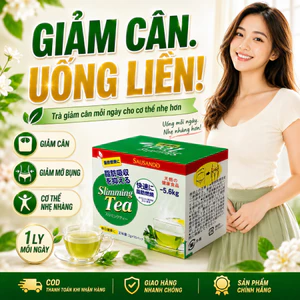 SAUSANDÓ Trà Giảm Cân Slimming Tea Hỗ Trợ Giảm Mỡ Toàn Thân Eo Gọn Dáng Thon Cơ Thể Nhẹ