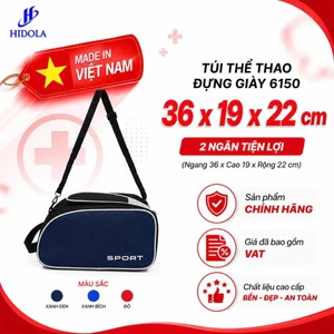 Túi thể thao, túi đựng giầy 2 ngăn 6150 (Sử dụng 2 lớp vải)