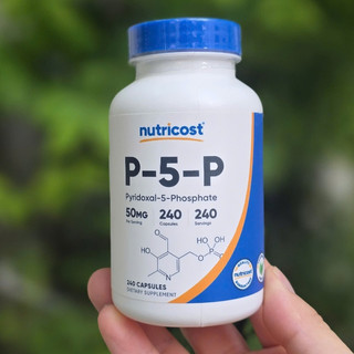 Nutricost- Viên uống Vitamin P-5-P - 50mg - Hộp 240 viên