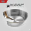 Bộ nồi chảo Inox 304 Sunhouse SHG808 - 3 nồi và 1 chảo - Dùng cho mọi loại bếp - Đa lớp - Dùng được cho máy rửa bát