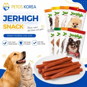 Bánh Thưởng Que Mềm Cho Chó JerHigh 70g Snack Thưởng Cho Chó Mọi Lứa Tuổi Giàu Vitamin Và Khoáng Chất