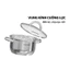 Bộ Nồi Inox 3 Đáy Sunhouse SHG361 - Hàng Chính Hãng, Bắt Từ Tốt, Vung Kính Cường Lực