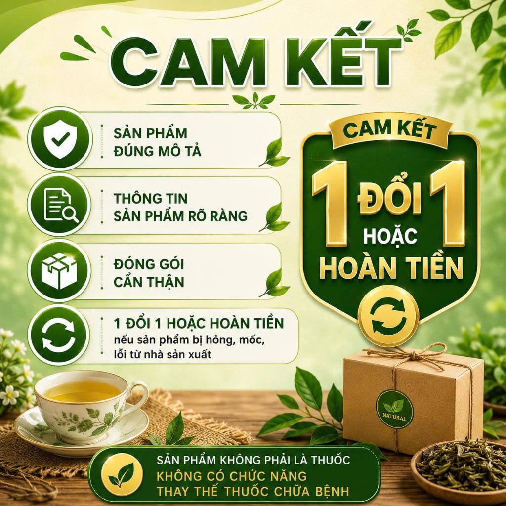 Trà Mâm Xôi Thảo Mộc Túi Lọc 40 Gói – Dễ Uống, Tiện Lợi
