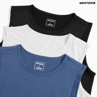 Áo Tanktop Thể Thao Nam MENTORIS Vải Air Mesh Cao Cấp, Thoáng Mát, Dễ Vận Động, Form Vừa MTT2602
