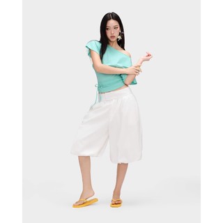Quần bí EAGER dáng lửng 2 lớp TANILA PANTS