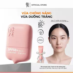 Kem Chống Nắng 934 Có Dưỡng Trắng Mỏng Nhẹ Phù Hợp Mọi Loại Da SPF50+ PA+++ 45ml