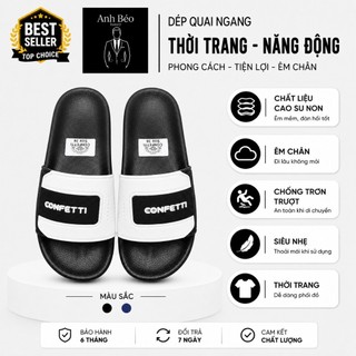 Dép nam quai ngag Confiti - Mẫu mới độc quyền - Đủ size từ 36 tới 44