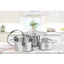 BỘ NỒI INOX 5 ĐÁY CAO CẤP SUNHOUSE MAMA SH784