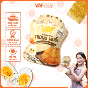 Bánh Tráng Trứng Muối VAF - Bản Sắc Việt Gói 27gr