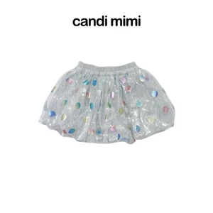 CANDI MIMI chân váy ánh kim chấm tròn nhiều màu - NL6913