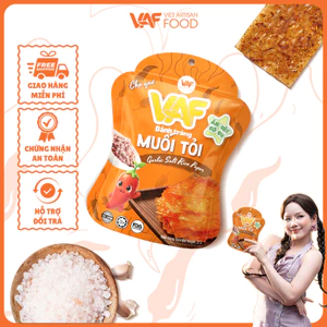 Bánh Tráng Muối Tỏi VAF - Bản Sắc Việt Gói 27gr