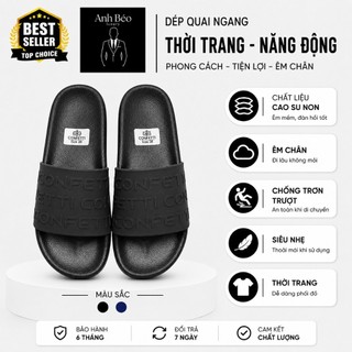Dép Nam Quai Ngang In nổi ConFITTI - Thời Trang Quai Ngang Nam 2026