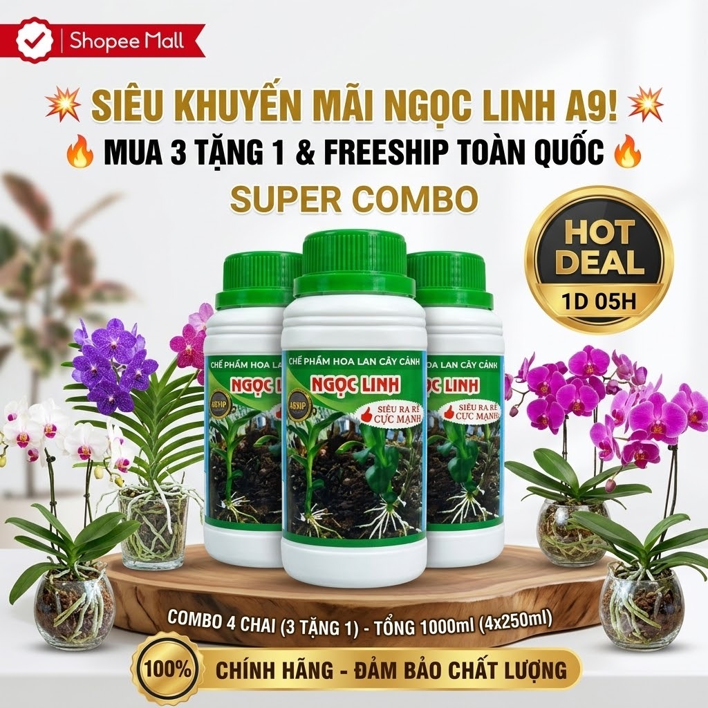✨ BỘ ĐÔI VÀNG A5 & A9 VIP NGỌC LINH – BÍ QUYẾT NUÔI CÂY KHỎE, LÁ XANH MƯỚT MẮT