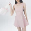Basically Đầm kaki hồng may 2 lớp Summer Dress BSY-DR05