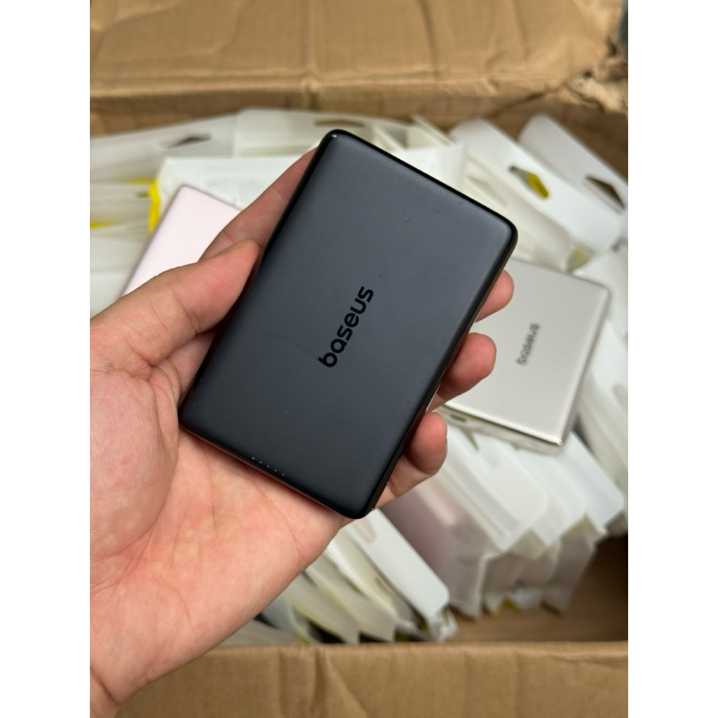 (Hàng 99% ) Sạc dự phòng kiêm không dây mags.a.f.e Ba.se.us PicoGo Am41 10.000mAh - PPKPC-1027 - Vỏ nhôm nguyên khối | BigBuy360 - bigbuy360.vn