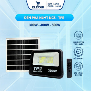 Đèn Pha Năng Lượng Mặt Trời TPE NLMT NGS 300-400-500W IP65 Kèm Remote Điều Khiển - thietbidienelec68