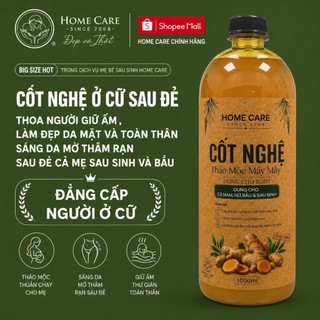 Cốt nghệ ở cữ sau đẻ, thoa người giữ ấm, làm đẹp da mặt và toàn thân, sáng da mờ thâm rạn Home Care