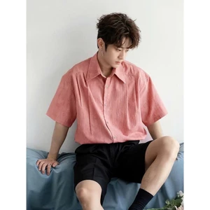 Áo Sơ mi tay ngắn style ROSÉ CLASSIC Local ICVCVNI Unisex