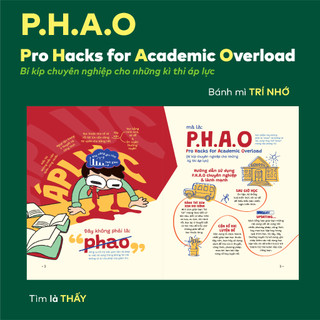 Sách ôn lí thuyết cho 2k12 - P.H.A.O (Pro Hacks for Academic Overload) Toán 9 - Xuất phát sớm vào 10 | WinBook