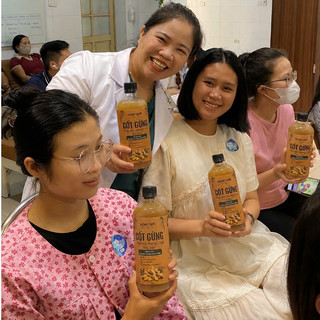 Nước Cốt Gừng pha tắm bé, thoa người giữ ấm sau đẻ, ở Cữ cả mẹ sau sinh và bầu HOME CARE chính Hãng