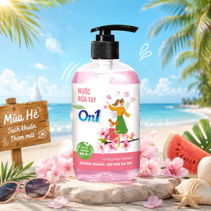 COMBO 2 CHAI NƯỚC RỬA TAY SẠCH KHUẨN ON1 - ON1 VIỆT NAM