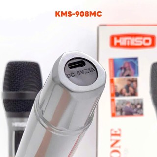 NEW 2026 | COMBO 2 MICRO KIMISO KSM980MC Pin Sạc Âm Thanh Chắc, Vang ,Sáng, Bắt Sóng Xa Sử Dụng Cho Loa Kéo, Vang, Amply