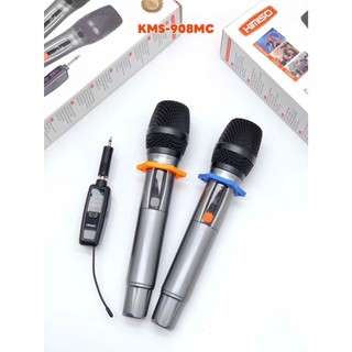 NEW 2026 | COMBO 2 MICRO KIMISO KSM980MC Pin Sạc Âm Thanh Chắc, Vang ,Sáng, Bắt Sóng Xa Sử Dụng Cho Loa Kéo, Vang, Amply