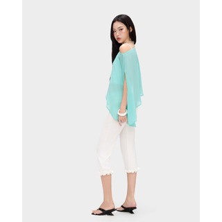 Áo choàng EAGER lệch vai tặng kèm áo hai dây ALISA TOP