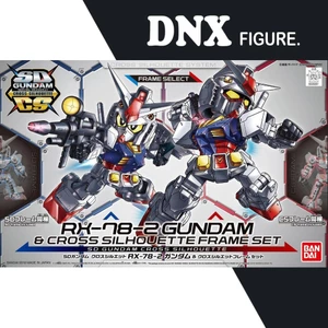 Mô hình lắp ráp SD CS Cross Silhouette RX-78-2 Gundam & Cross Silhouette Frame Set (New Seal)