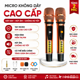 Loa Xách Tay Karaoke JB Z990 PRO, 2 Bass Đôi, Kèm 2 Mic Hát Nhẹ,Chống Hú,Chip Vang Số Có Reverb Echo Hát Hay.