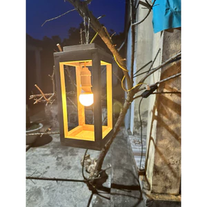 Đèn Gỗ Decor Treo Ngoài Trời Cao Cấp – Đèn Trang Trí Sân Vườn, Ban Công, Hiên Nhà