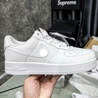 Giày Thể Thao AF1 Full Trắng đủ size Nam Nữ, Giày sneaker trắng Basic Cao Cấp Full bill box