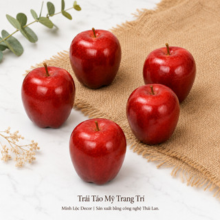 Trái Táo Mỹ trang trí | Trái Cây Nhựa foam, Trái Cây trang trí, Trái Cây Mô Hình