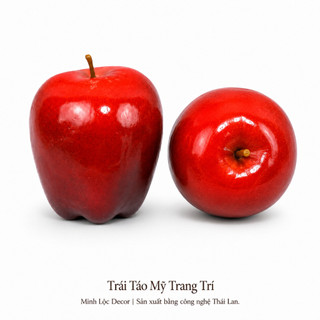 Trái Táo Mỹ trang trí | Trái Cây Nhựa foam, Trái Cây trang trí, Trái Cây Mô Hình