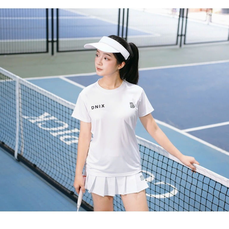 [SẴN] Áo phông nam nữ thể thao áo cầu lông, bóng chuyển thấm hút mồ hôi co giãn thoáng khi DNIX SPORT A114
