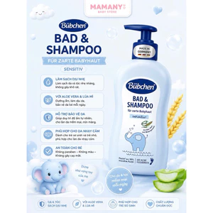 Sữa Tắm Gội Bübchen Đức – Dịu Nhẹ Cho Trẻ Sơ Sinh Và Trẻ Nhỏ
