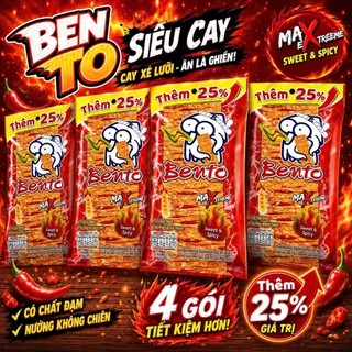 [ COMBO 10 GÓI (gói 5g đỏ)  ] BENTO – SIÊU ĐÃI, ĂN NGON CẢ TUẦN | TIẾT KIỆM TỐI ĐA